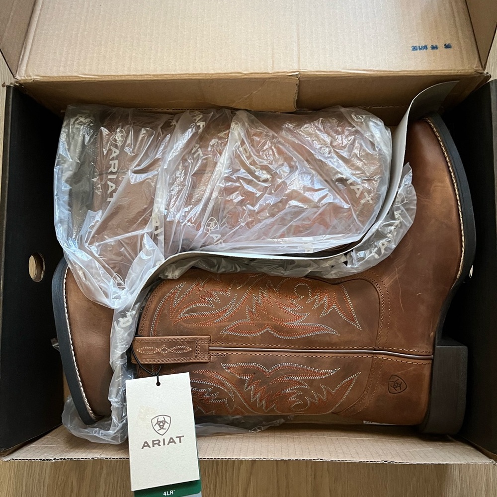 Ariat Powder Brown Sport Herdsman Boots